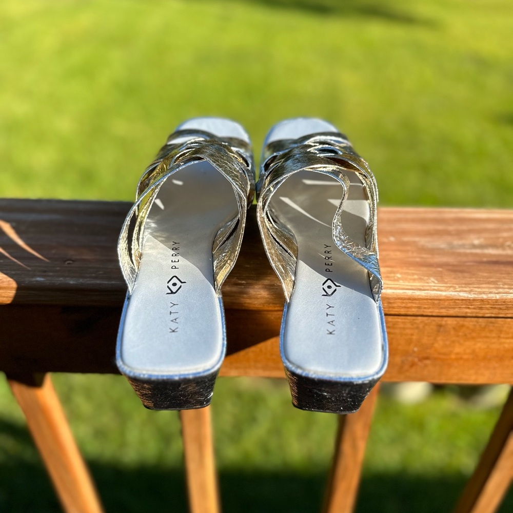 Katy Perry Metallic Sandal